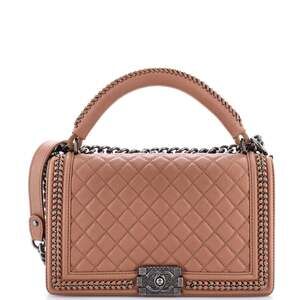 Chanel Chain Handle Boy Flap Bag #205799C35B